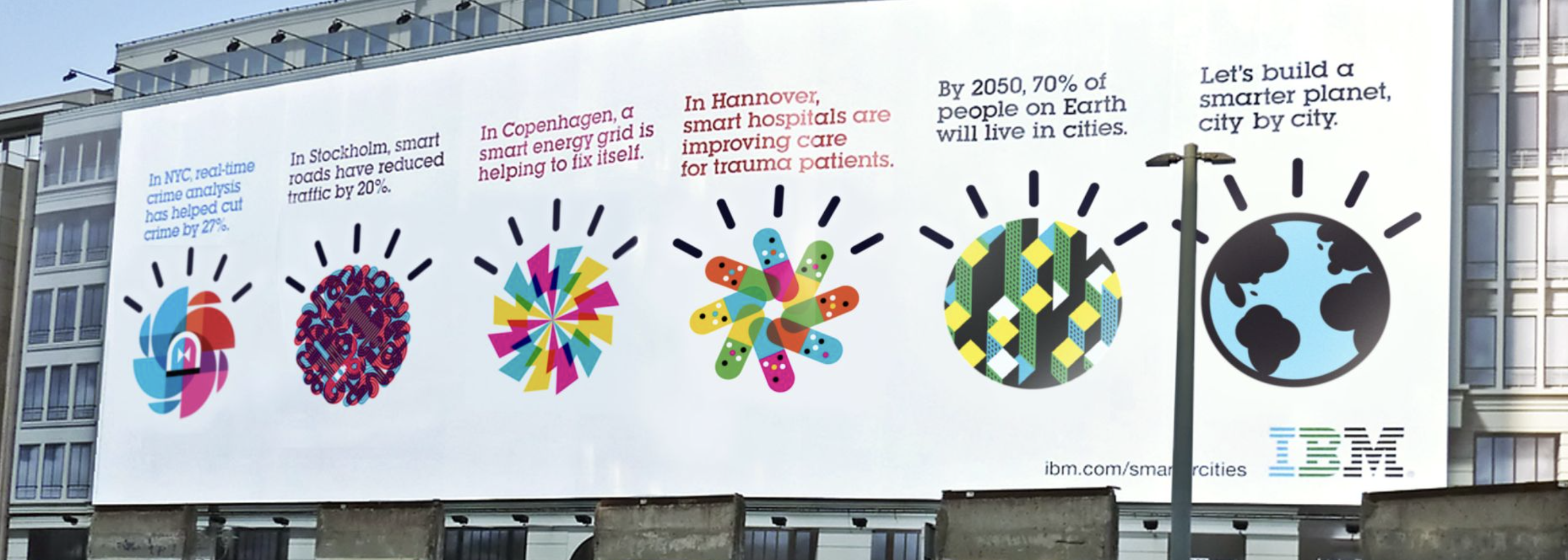IBM Smarter Planet - airport banner