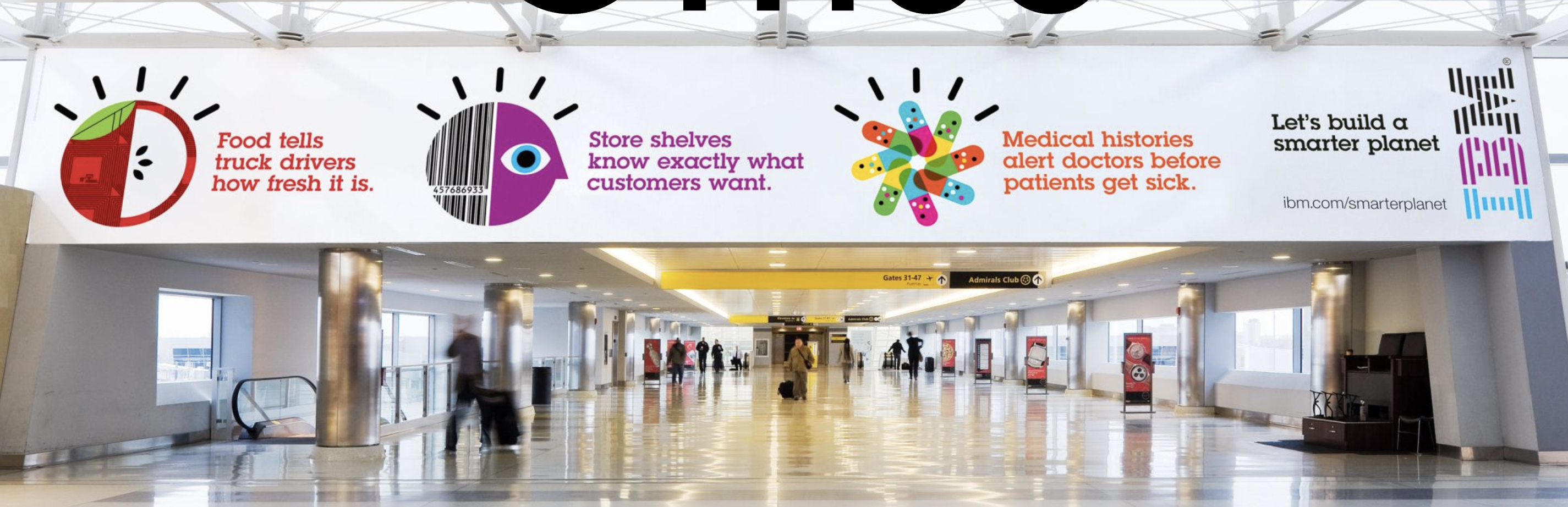 IBM Smarter Planet - outdoor billboard