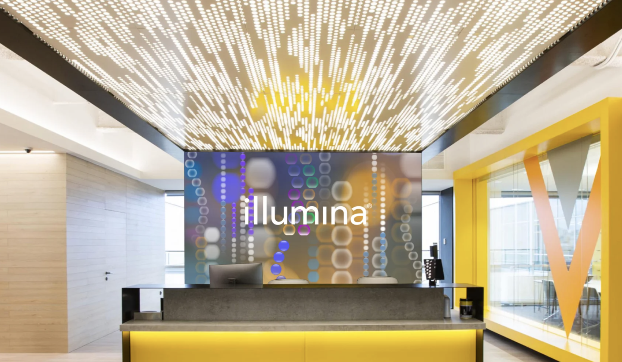 Illumina - office brand installation