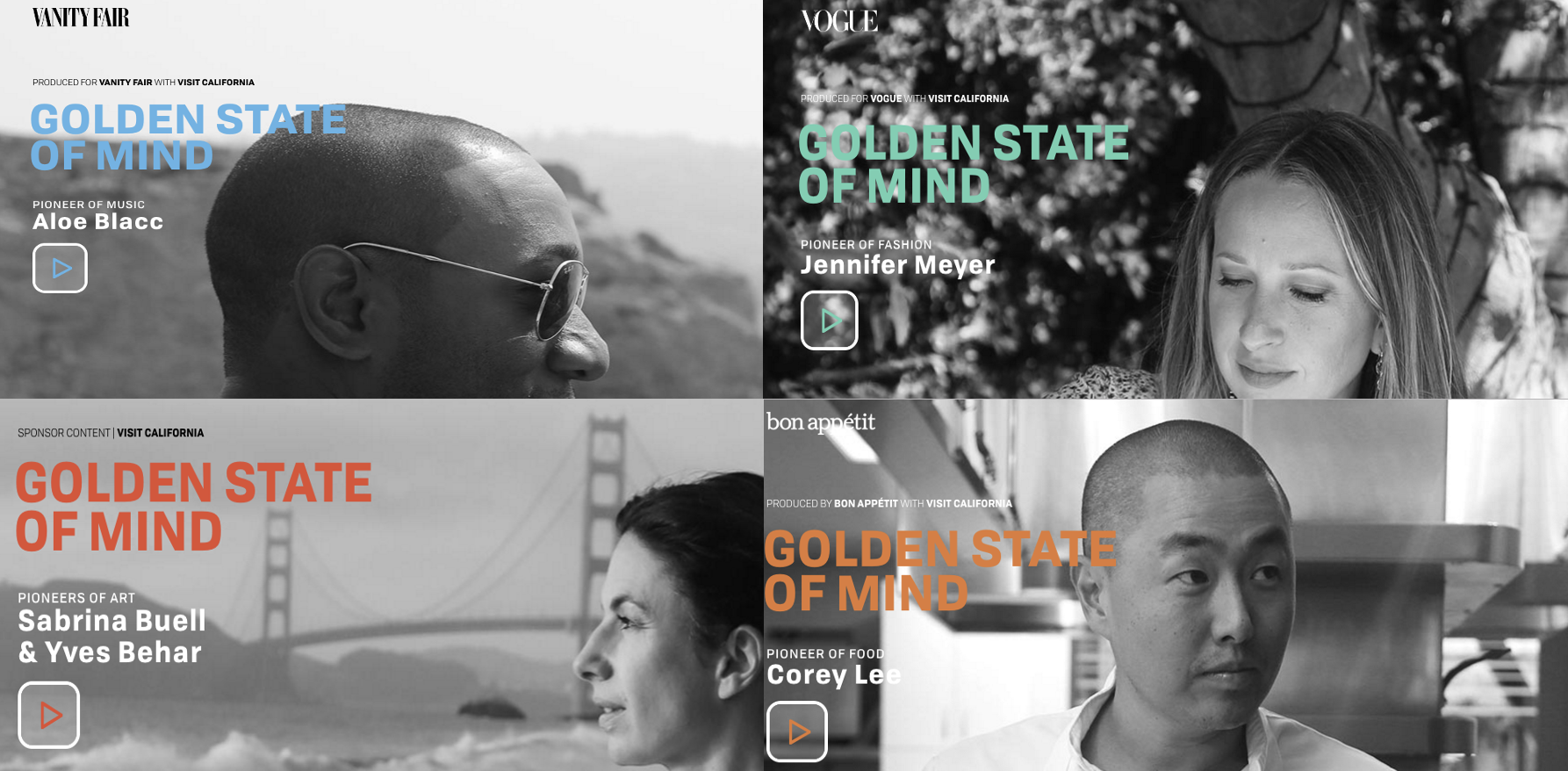 Visit California - A Golden State of Mind